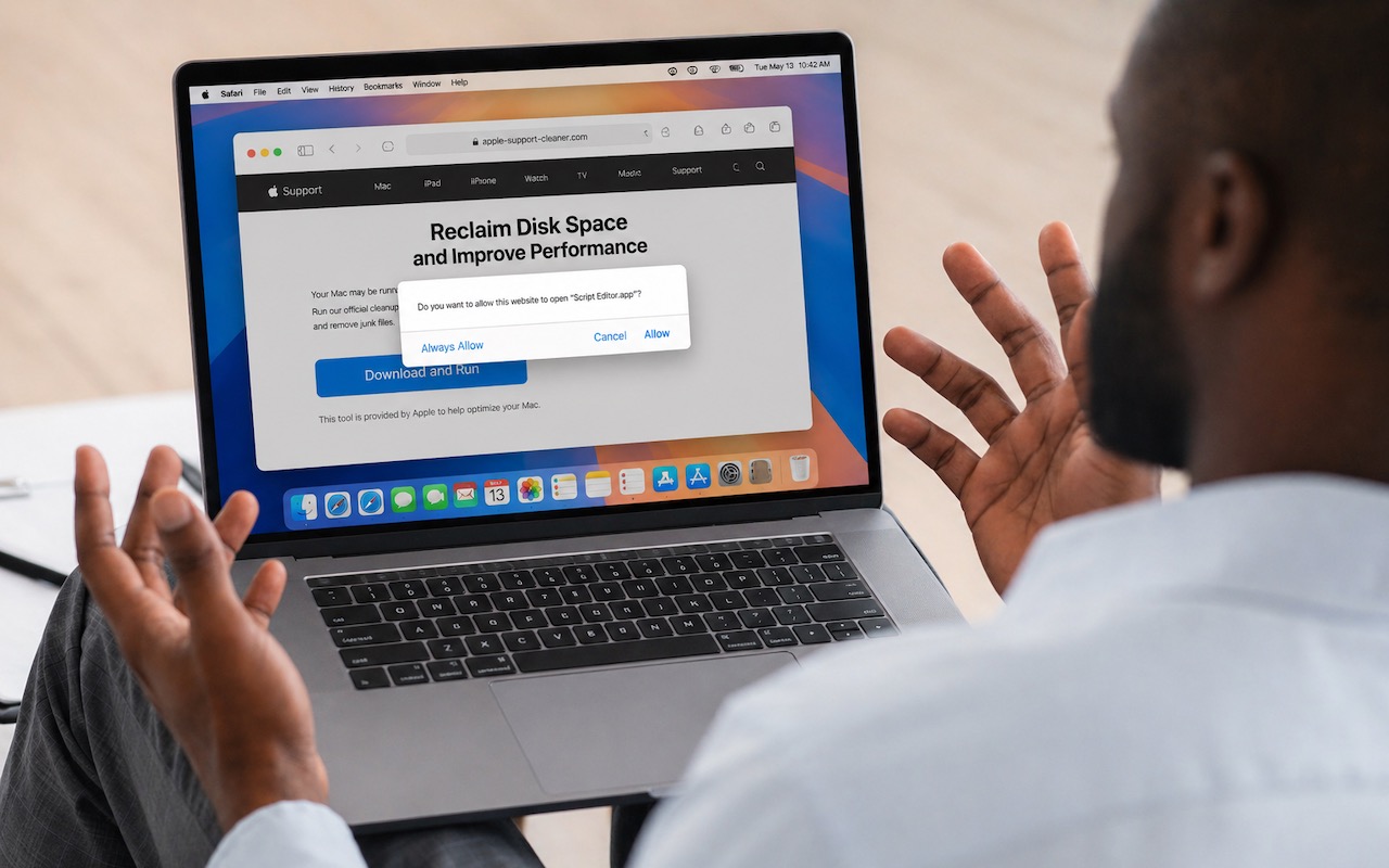 Featured image for “Never Run AppleScripts from Untrusted Sources”