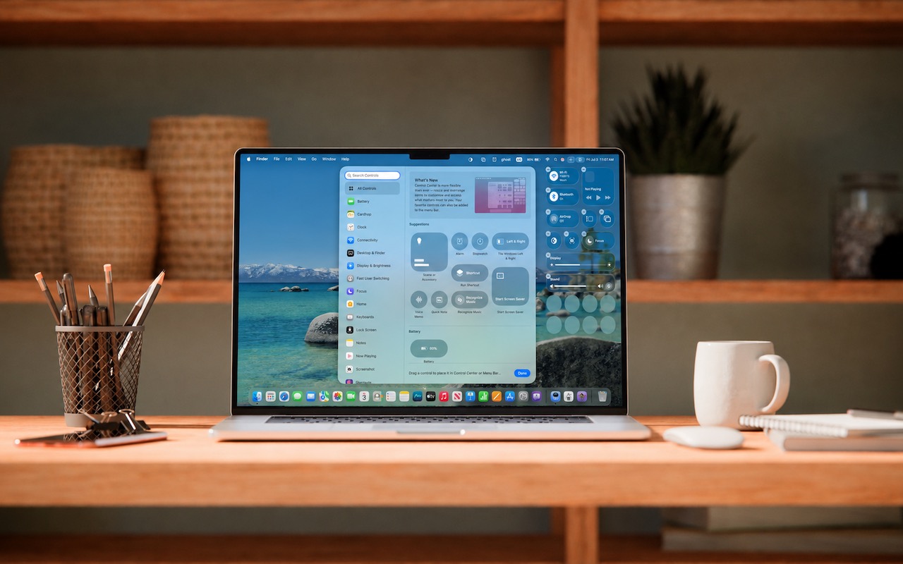 Featured image for “Control Center Is Improved—and Highly Customizable—in macOS 26 Tahoe”